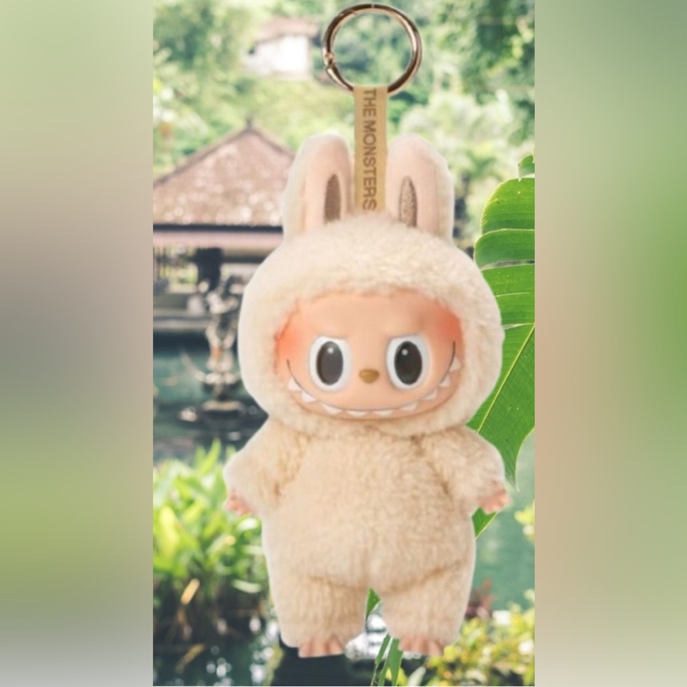 The Monsters Cream Plush Keychain